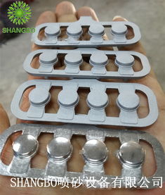 廠家直銷高效環保雙槍滾筒式去毛刺自動噴砂機，專注電木與五金產品批發